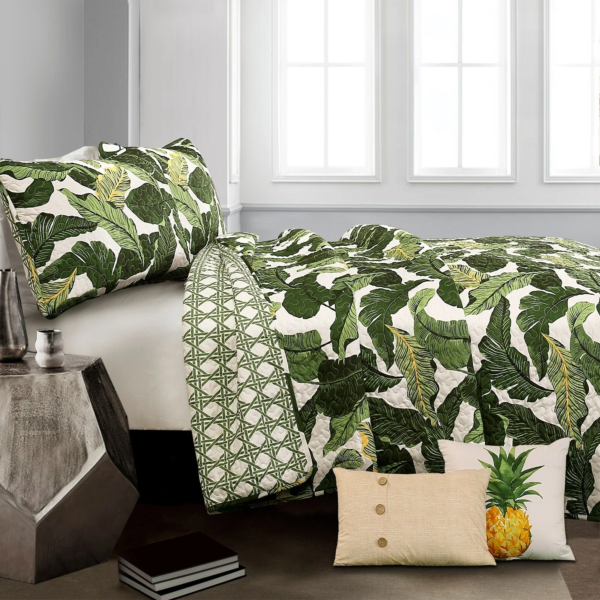 Best deal π Lush Decor Tropical Paradise 5 Piece Quilt Set π 2 Best deal π Lush Decor Tropical Paradise 5 Piece Quilt Set π - Image 2