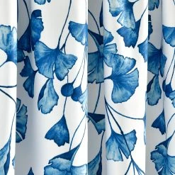 Lush Decor Shop -Lush Decor Shop Lush DC3A9cor Farmhouse Ginkgo Leaf Light Filtering Window Curtain Panel Single 1