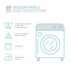 Brand new 🧨 Lush Decor Farmhouse Ginkgo Leaf Light Filtering Window Curtain Panel Single - 84" X 52" 🤩 -Lush Decor Shop Lush DC3A9cor Farmhouse Ginkgo Leaf Light Filtering Window Curtain Panel Single 3