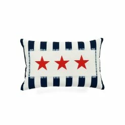 Discount 🛒 Lush Decor 3 Stars And Stripe Decorative Pillow Single 💯