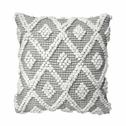 Brand new 👏 Lush Decor Adelyn Decorative Pillow Gray Single 20X20 Steeple Gray ❤️ -Lush Decor Shop Lush Decor Adelyn Decorative Pillow Gray Single 20X20 4