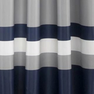 Flash Sale π Lush Decor Alexander Stripe Room Darkening Curtain Panel Pair Navy π 2 Flash Sale π Lush Decor Alexander Stripe Room Darkening Curtain Panel Pair Navy π - Image 2