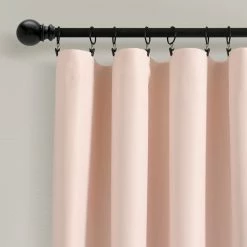 Cheapest 🛒 Lush Decor Allison Ruffle 100% Lined Blackout Window Curtain Panel Blush 💯 -Lush Decor Shop Lush Decor Allison Ruffle 10025 Lined Blackout Window Curtain Panel 12