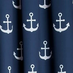 Deals ⌛ Lush Decor Anchor Room-darkening Window Panel Curtain Pair Navy 💯 -Lush Decor Shop Lush Decor Anchor Room darkening Window Panel Curtain Pair 2