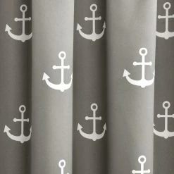 Deals ⌛ Lush Decor Anchor Room-darkening Window Panel Curtain Pair Navy 💯 -Lush Decor Shop Lush Decor Anchor Room darkening Window Panel Curtain Pair 6