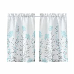 Buy ❤️ Lush Decor Aprile Linen Kitchen Tiers Set Blue/gray 🤩 -Lush Decor Shop Lush Decor Aprile Linen Kitchen Tiers Set 10