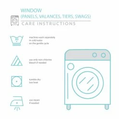 Buy ❤️ Lush Decor Aprile Linen Kitchen Tiers Set Blue/gray 🤩 -Lush Decor Shop Lush Decor Aprile Linen Kitchen Tiers Set 3