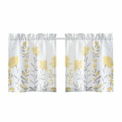 Buy ❤️ Lush Decor Aprile Linen Kitchen Tiers Set Blue/gray 🤩 -Lush Decor Shop Lush Decor Aprile Linen Kitchen Tiers Set 6