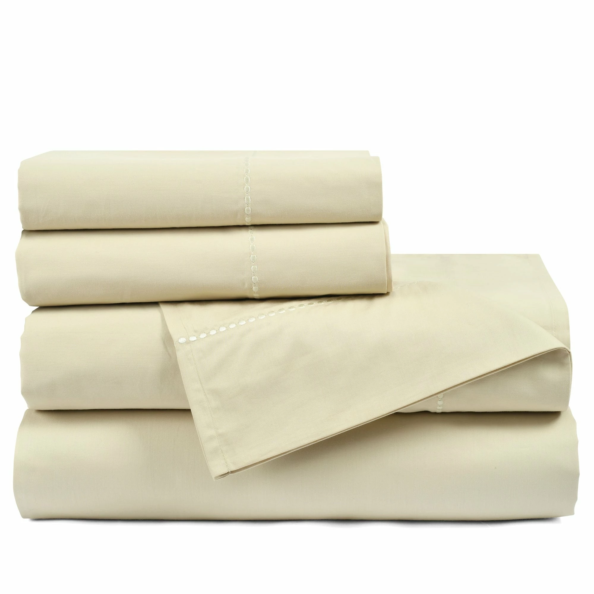 Buy ⌛ Lush Decor Aria Dots 6 Piece Sateen Cotton Sheet Set White ⌛ 14 Buy ⌛ Lush Decor Aria Dots 6 Piece Sateen Cotton Sheet Set White ⌛ - Image 14
