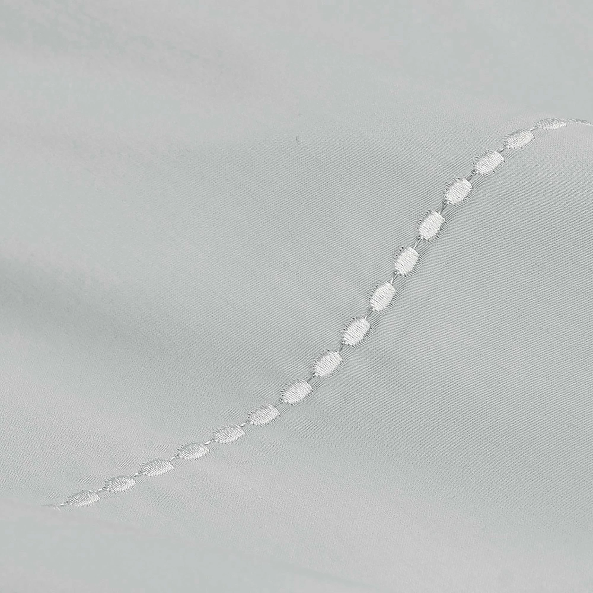 Buy ⌛ Lush Decor Aria Dots 6 Piece Sateen Cotton Sheet Set White ⌛ 6 Buy ⌛ Lush Decor Aria Dots 6 Piece Sateen Cotton Sheet Set White ⌛ - Image 6