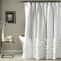 Top 10 🤩 Lush Decor Avery Ruffled Shower Curtain White 🔔 -Lush Decor Shop Lush Decor Avery Shower Curtain 64c2d289 8650 472a a4e8 3afc835cf10a 1000