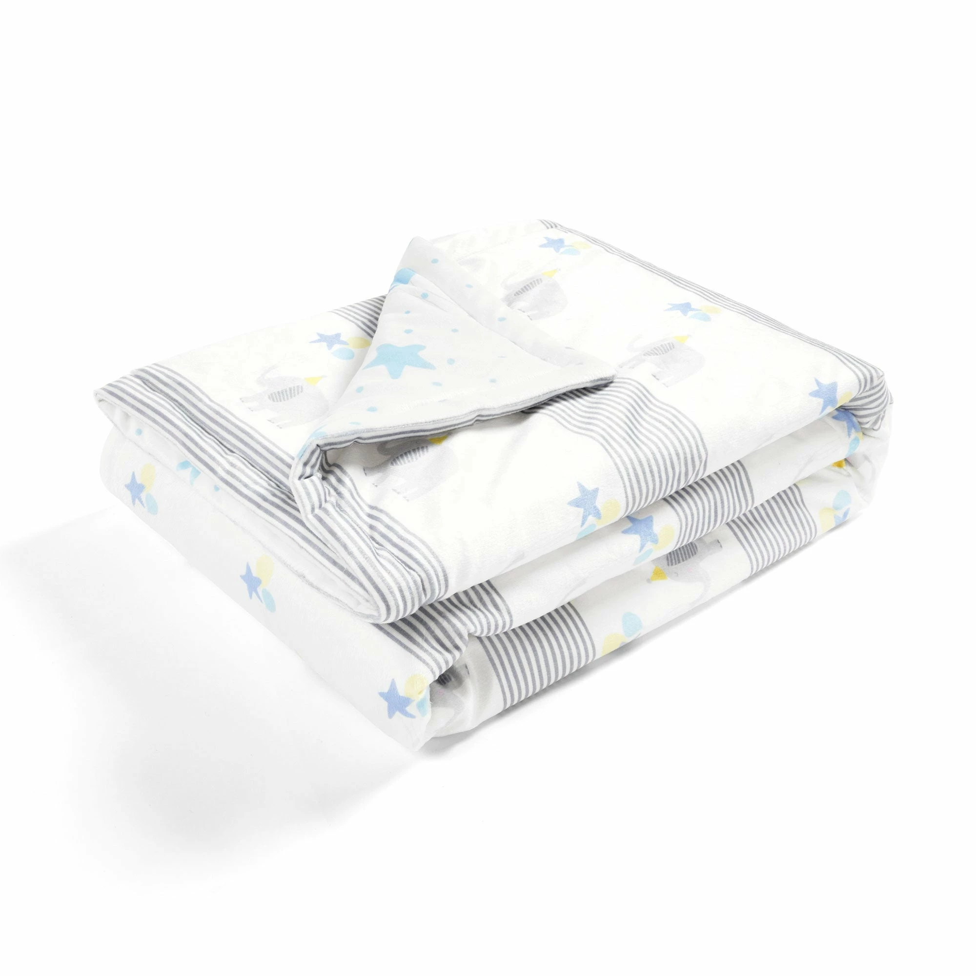 Deals ✔️ Lush Decor Baby Elephant Balloon Reversible Soft & Plush Oversized Soft Baby Blanket - 50" X 36" ✨ 1 Deals ✔️ Lush Decor Baby Elephant Balloon Reversible Soft & Plush Oversized Soft Baby Blanket - 50" X 36" ✨