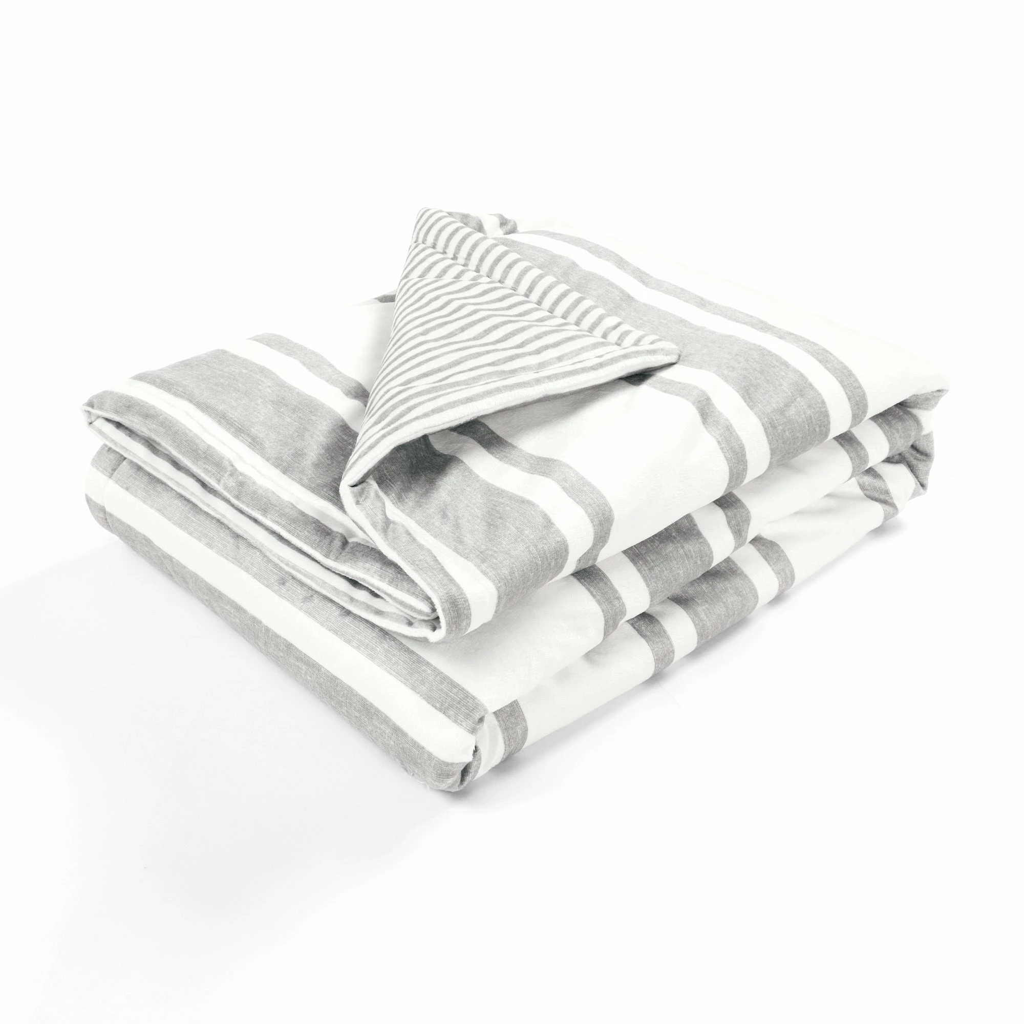 Top 10 ⭐ Lush Decor Baby Farmhouse Stripe Reversible Soft & Plush Oversized Blanket - 50" X 36" 🔔 4 Top 10 ⭐ Lush Decor Baby Farmhouse Stripe Reversible Soft & Plush Oversized Blanket - 50" X 36" 🔔 - Image 4