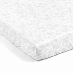 Best deal 😀 Lush Decor Baby Garden Of Flowers Soft & Plush Fitted Crib Sheet - 52"x 28" X 9" Neutral 🤩