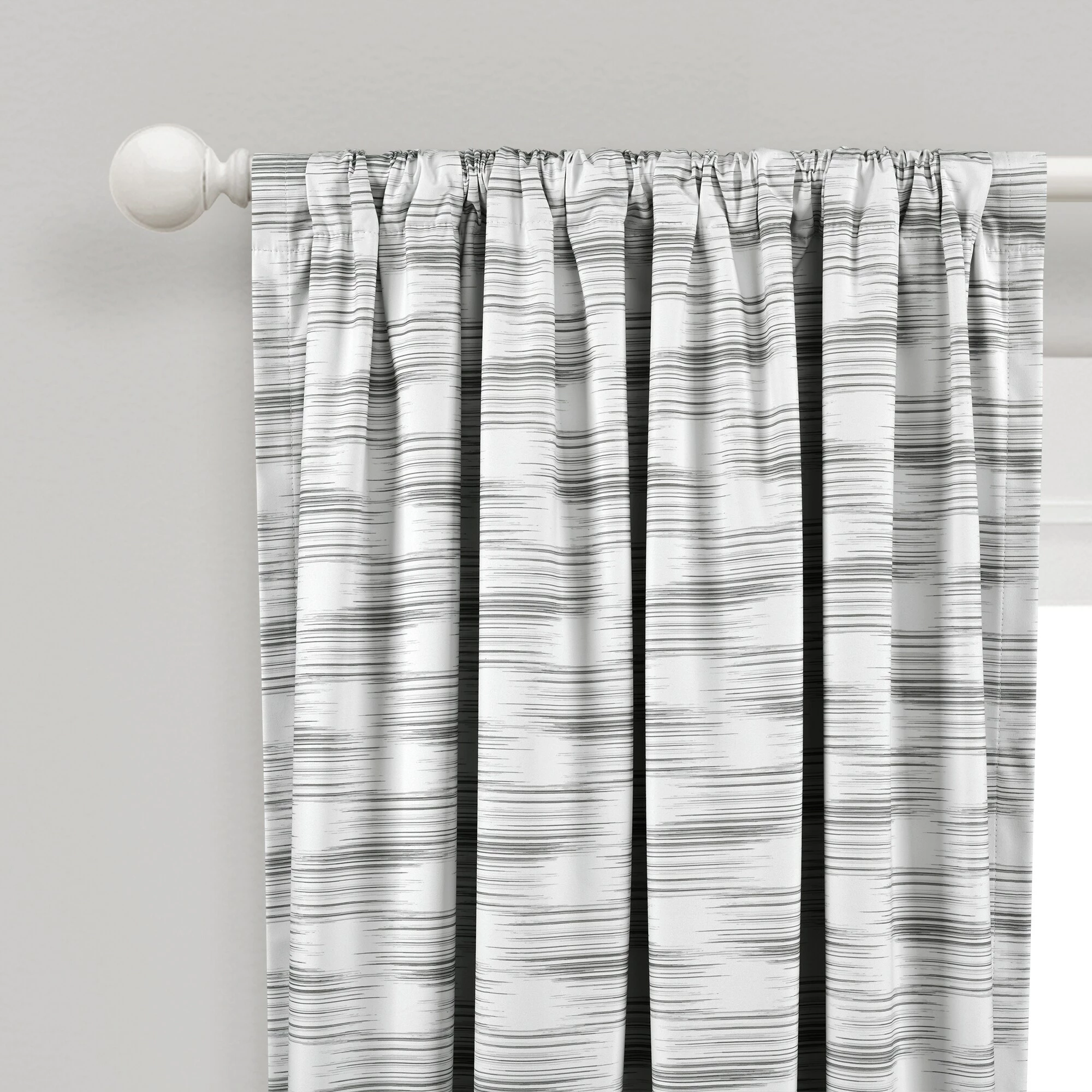 Hot Sale ๐ Lush Decor Baby Jungle Adventure Geo Blackout Single Window Curtain Panel Gray ๐งจ 4 Hot Sale ๐ Lush Decor Baby Jungle Adventure Geo Blackout Single Window Curtain Panel Gray ๐งจ - Image 4