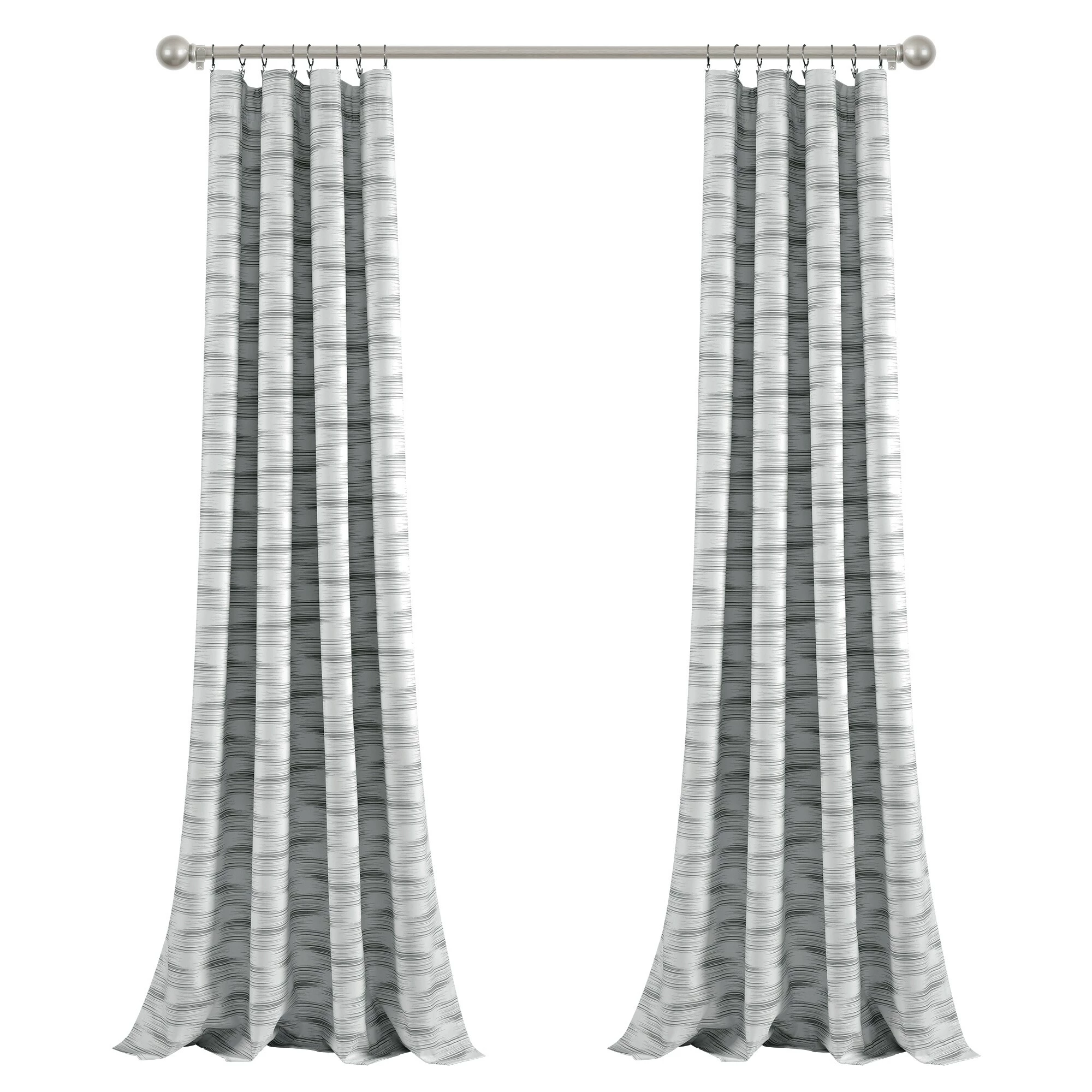Hot Sale ๐ Lush Decor Baby Jungle Adventure Geo Blackout Single Window Curtain Panel Gray ๐งจ 5 Hot Sale ๐ Lush Decor Baby Jungle Adventure Geo Blackout Single Window Curtain Panel Gray ๐งจ - Image 5