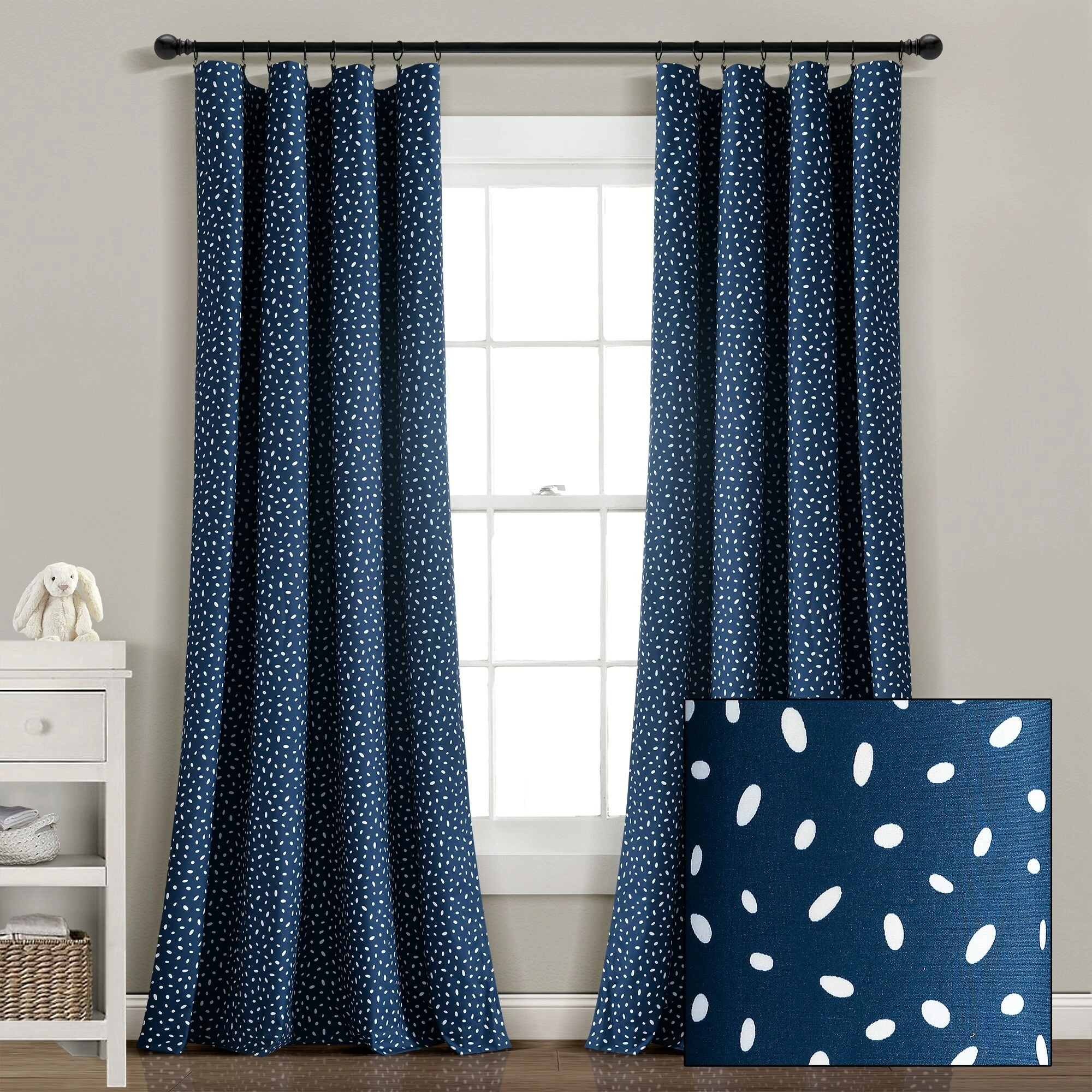 Cheap π Lush Decor Baby Pixie Fox Geo Blackout Single Window Curtain Panel Navy π 13 Cheap π Lush Decor Baby Pixie Fox Geo Blackout Single Window Curtain Panel Navy π - Image 13