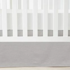 Brand new 🎉 Lush Decor Baby Printed Linen Textured Solid Crib 👗 Skirt Ivory 🧨 -Lush Decor Shop Lush Decor Baby Printed Linen Textured Solid Crib Skirt 12