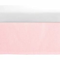 Brand new 🎉 Lush Decor Baby Printed Linen Textured Solid Crib 👗 Skirt Ivory 🧨 -Lush Decor Shop Lush Decor Baby Printed Linen Textured Solid Crib Skirt 4