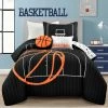 Wholesale 😍 Lush Decor 🏀 Basketball Game Quilt Set Charcoal ⭐