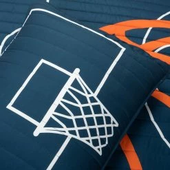 Wholesale π Lush Decor π Basketball Game Quilt Set Charcoal β 19 Wholesale π Lush Decor π Basketball Game Quilt Set Charcoal β -Lush Decor Shop Lush Decor Basketball Game Quilt Set 4