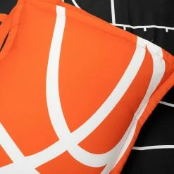 Buy 🔔 Lush Decor 🏀 Basketball Game Reversible Oversized Comforter Set Black/orange 😀 -Lush Decor Shop Lush Decor Basketball Game Reversible Oversized Comforter Set 14