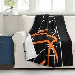 Lush Decor Shop 27 Coupon β Lush Decor π Basketball Game Sherpa Throw Single π―