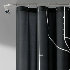 Deals 🔥 Lush Decor 🏀 Basketball Game Shower Curtain Single 😍 -Lush Decor Shop Lush Decor Basketball Game Shower Curtain Single 5