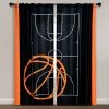 Wholesale ✨ Lush Decor 🏀 Basketball Game Window Curtain Panels Set 👍