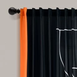 Wholesale ✨ Lush Decor 🏀 Basketball Game Window Curtain Panels Set 👍 -Lush Decor Shop Lush Decor Basketball Game Window Curtain Panels Set 2