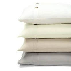 Best deal 🤩 Lush Decor Belgian Flax Prewashed Linen Rich Cotton Blend Duvet Cover 3 Piece Set 🎉 -Lush Decor Shop Lush Decor Belgian Flax Prewashed Linen Rich Cotton Blend Duvet Cover 3 Piece Set 4