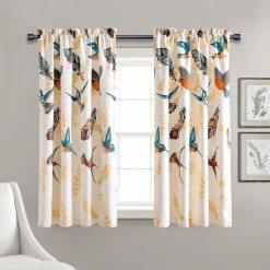 Best deal ✨ Lush Decor Bird Breeze Light Filtering Window Curtain Panel Pair 🔔