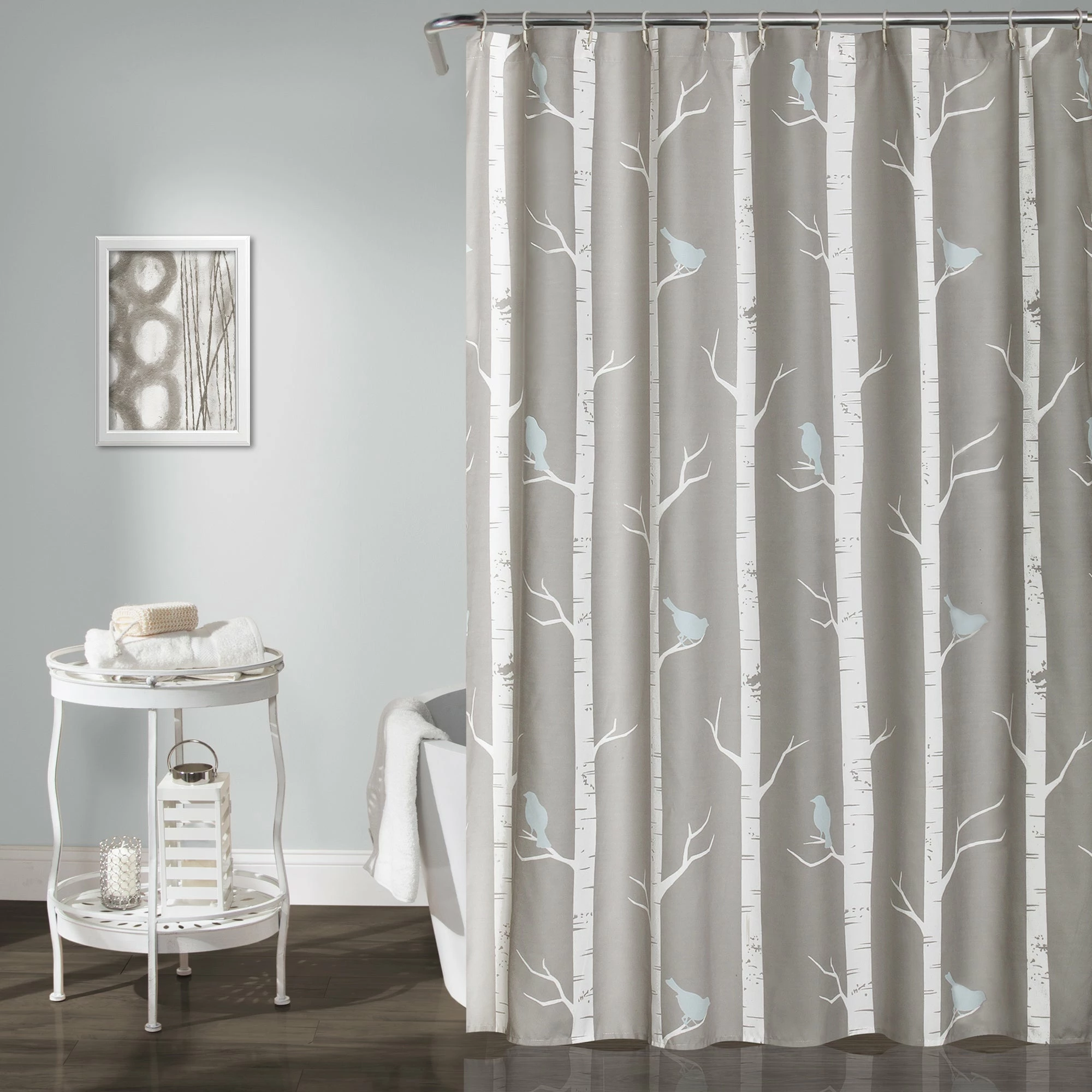 Brand new π€© Lush Decor Bird On The Tree Shower Curtain βοΈ 1 Brand new π€© Lush Decor Bird On The Tree Shower Curtain βοΈ