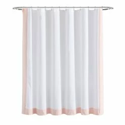 Lush Decor Shop -Lush Decor Shop Lush Decor Block Border Shower Curtain Single 1