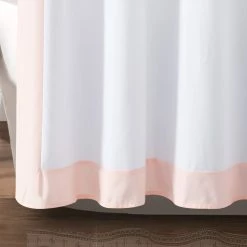 Outlet 👏 Lush Decor Block Border Shower Curtain Single White/navy ✨ -Lush Decor Shop Lush Decor Block Border Shower Curtain Single 11