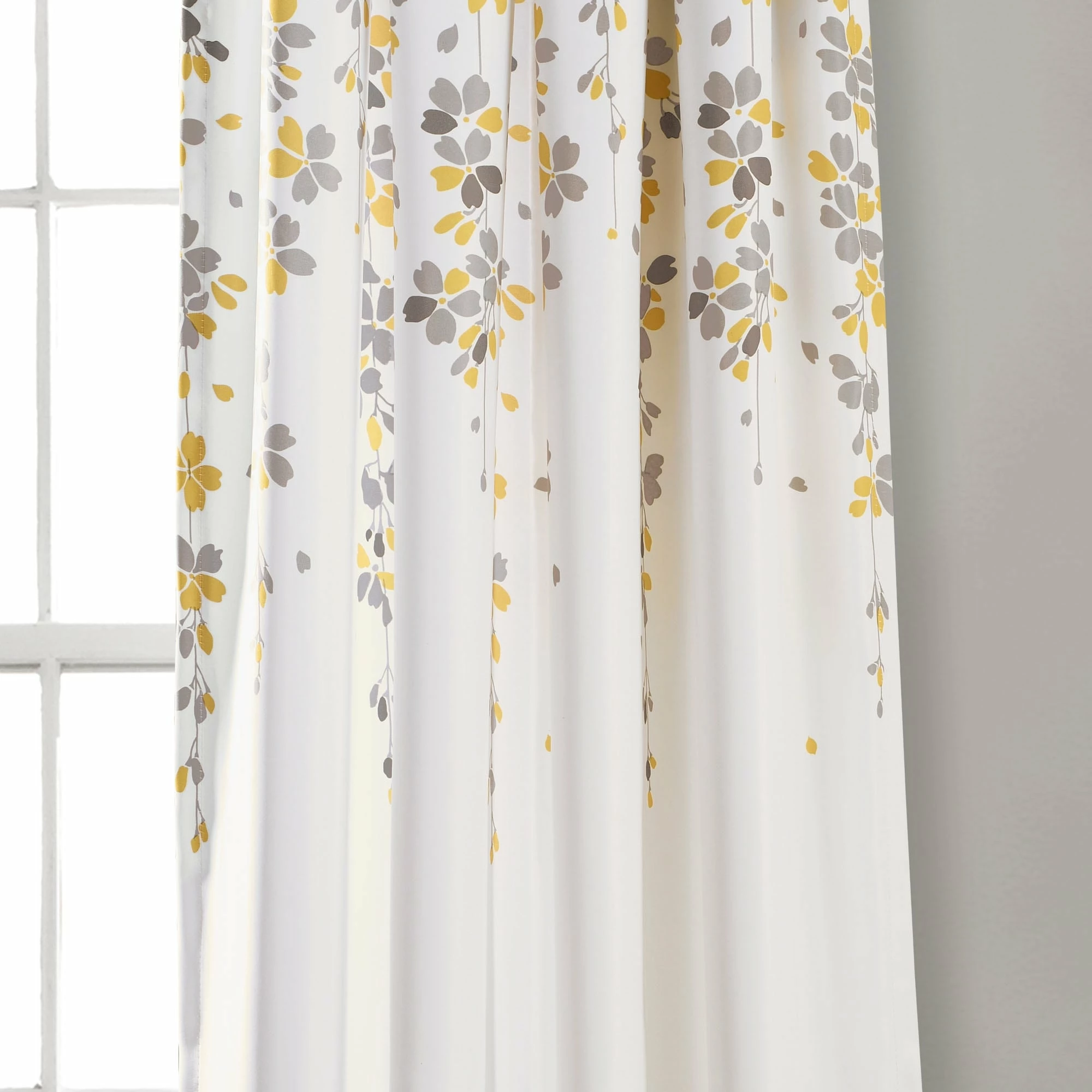 Best Pirce π€© Lush Decor Blue Faux Silk 84-inch Flower Drop Single Curtain Panel β 7 Best Pirce π€© Lush Decor Blue Faux Silk 84-inch Flower Drop Single Curtain Panel β - Image 7