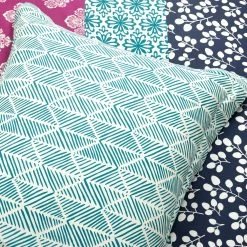 Flash Sale ✨ Lush Decor Bohemian Stripe Reversible 3 Piece Cotton Duvet Set Turquoise&orange 🎉 -Lush Decor Shop Lush Decor Bohemian Stripe Reversible 3 Piece Cotton Duvet Set 13