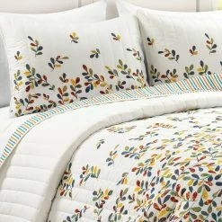 Cheapest 😍 Lush Decor Boho Botanical Leaf Reversible 3 Piece Quilt Set ✨ 13 Cheapest 😍 Lush Decor Boho Botanical Leaf Reversible 3 Piece Quilt Set ✨ -Lush Decor Shop Lush Decor Boho Botanical Leaf Reversible 3 Piece Quilt Set 5