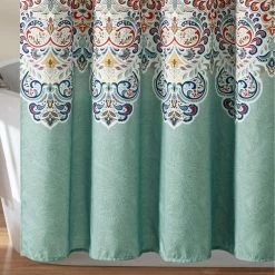 Wholesale π₯° Lush Decor Boho Chic Shower Curtain With Peva Lining And Rings Set Seafoam β 20 Wholesale π₯° Lush Decor Boho Chic Shower Curtain With Peva Lining And Rings Set Seafoam β -Lush Decor Shop Lush Decor Boho Chic Shower Curtain with Peva Lining and Rings Set 5