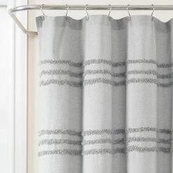 Coupon 🧨 Lush Decor Boho Kendra Tufted Yarn Dyed Eco-Friendly Recycled Cotton Shower Curtain Single Light Gray ✔️ -Lush Decor Shop Lush Decor Boho Kendra Tufted Yarn Dyed Eco Friendly Recycled Cotton Shower Curtain Single 11