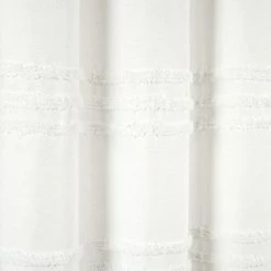 Coupon 🧨 Lush Decor Boho Kendra Tufted Yarn Dyed Eco-Friendly Recycled Cotton Shower Curtain Single Light Gray ✔️ -Lush Decor Shop Lush Decor Boho Kendra Tufted Yarn Dyed Eco Friendly Recycled Cotton Shower Curtain Single 5