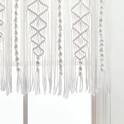 Best reviews of 👏 Lush Decor Boho Macrame Textured Cotton Valance/Kitchen Curtain/Wall Decor Neutral 🔥 -Lush Decor Shop Lush Decor Boho Macrame Textured Cotton Valance Kitchen Curtain Wall Decor 2