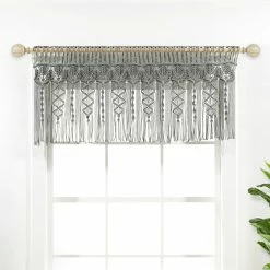 Best reviews of 👏 Lush Decor Boho Macrame Textured Cotton Valance/Kitchen Curtain/Wall Decor Neutral 🔥 -Lush Decor Shop Lush Decor Boho Macrame Textured Cotton Valance Kitchen Curtain Wall Decor 3