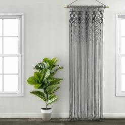 Best reviews of 🌟 Lush Decor Boho Macrame Textured Cotton Window Curtain/Room Divider/Doorway/Wall Decor Neutral 👏 -Lush Decor Shop Lush Decor Boho Macrame Textured Cotton Window Curtain Room Divider Doorway Wall Decor 14