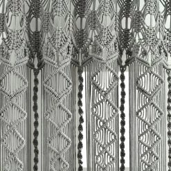 Best reviews of 🌟 Lush Decor Boho Macrame Textured Cotton Window Curtain/Room Divider/Doorway/Wall Decor Neutral 👏 -Lush Decor Shop Lush Decor Boho Macrame Textured Cotton Window Curtain Room Divider Doorway Wall Decor 2