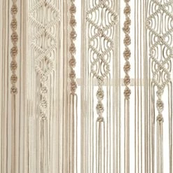 Best reviews of 🌟 Lush Decor Boho Macrame Textured Cotton Window Curtain/Room Divider/Doorway/Wall Decor Neutral 👏 -Lush Decor Shop Lush Decor Boho Macrame Textured Cotton Window Curtain Room Divider Doorway Wall Decor 5