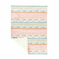 Cheap 🎉 Lush Decor Boho Metallic Hearts Reversible Soft & Plush Oversized Blanket - 50" X 36" 🎁