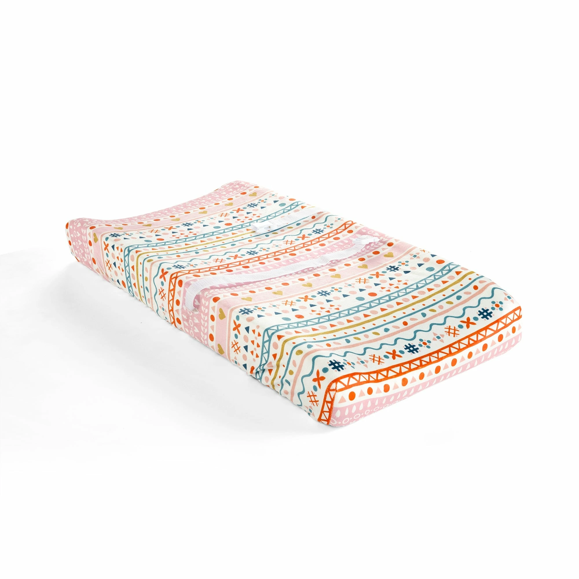 Hot Sale π Lush Decor Boho Metallic Hearts Soft & Plush Changing Pad Cover - 32" X 16" π 1 Hot Sale π Lush Decor Boho Metallic Hearts Soft & Plush Changing Pad Cover - 32" X 16" π