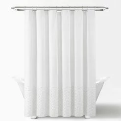 Best Pirce β Lush Decor Boho Polka Dot Yarn Dyed Eco-Friendly Recycled Cotton Shower Curtain Single Light Gray 𧨠17 Best Pirce β Lush Decor Boho Polka Dot Yarn Dyed Eco-Friendly Recycled Cotton Shower Curtain Single Light Gray 𧨠-Lush Decor Shop Lush Decor Boho Polka Dot Yarn Dyed Eco Friendly Recycled Cotton Shower Curtain Single 6