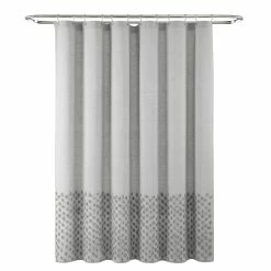 Best Pirce β Lush Decor Boho Polka Dot Yarn Dyed Eco-Friendly Recycled Cotton Shower Curtain Single Light Gray 𧨠18 Best Pirce β Lush Decor Boho Polka Dot Yarn Dyed Eco-Friendly Recycled Cotton Shower Curtain Single Light Gray 𧨠-Lush Decor Shop Lush Decor Boho Polka Dot Yarn Dyed Eco Friendly Recycled Cotton Shower Curtain Single 7